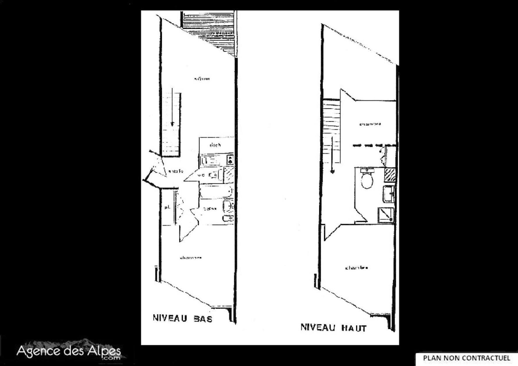 Residence Grande Masse - Duplex Mezzanine 8 Personnes Aux Menuires Mae-4384 Saint-Martin-de-Belleville Exterior foto